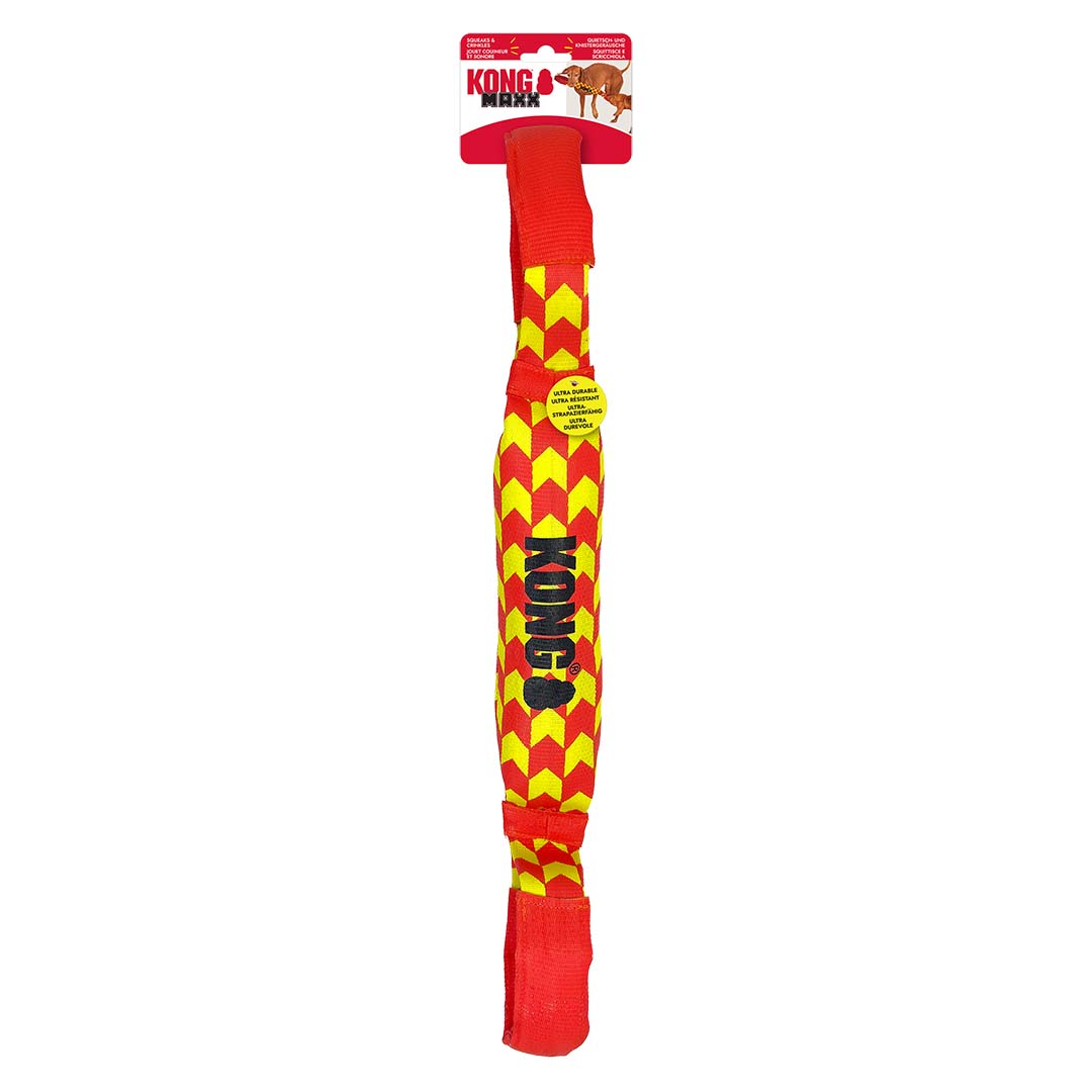 KONG Maxx Tug Rot/gelb - Verpakkingsbeeld