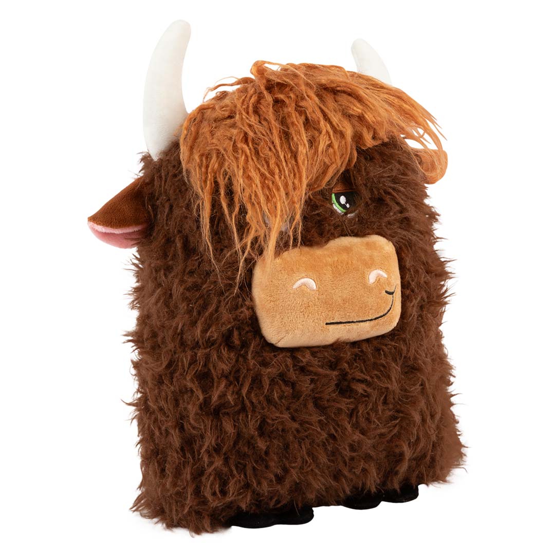 KONG Comfort Jumbo Highland Cow Gemengde kleuren - Detail 1