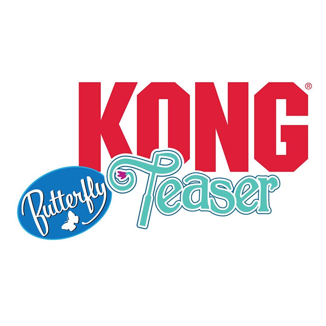 KONG Cat Teaser Butterfly Gemengde kleuren - Detail 3