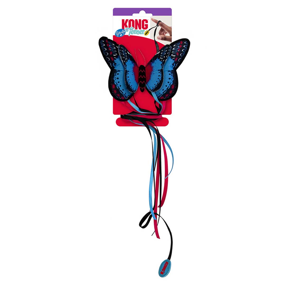 KONG Cat Teaser Butterfly Gemengde kleuren - Verpakkingsbeeld