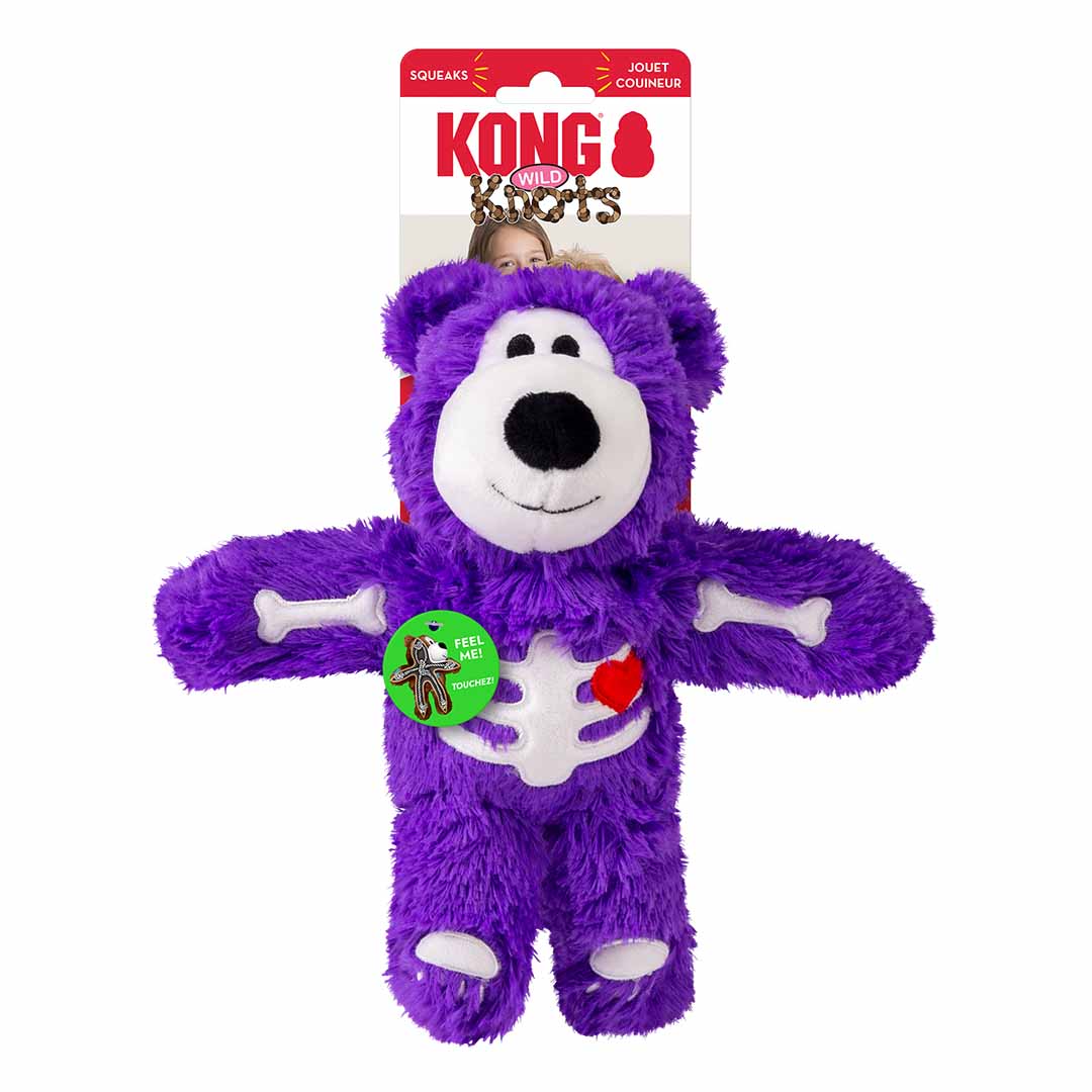 Kong Halloween Wild Knots Skeleton Bear Gemengde kleuren - Verpakkingsbeeld