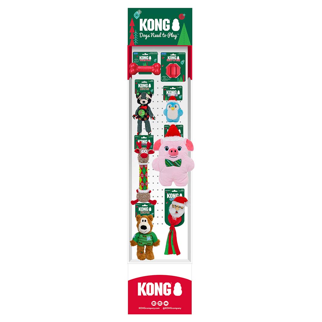 KONG Holiday FSDU - Dog Multicolour - Product shot