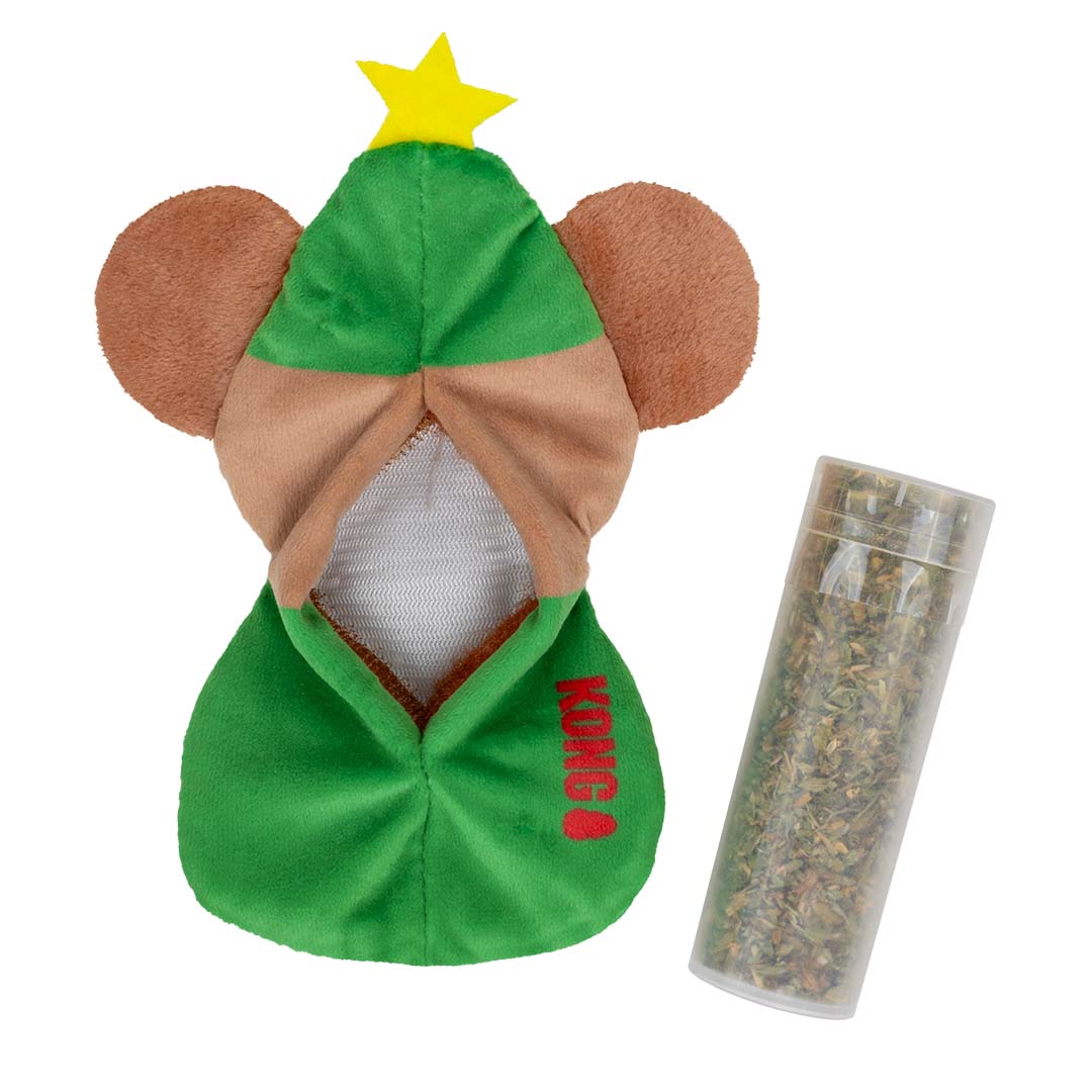 KONG Holiday Cat Refillables Mouse Multicolor - Detail 1