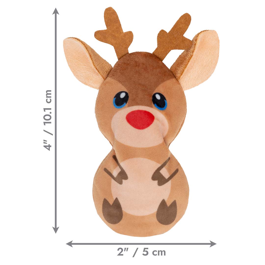 KONG Holiday Cat Refillables Reindeer Bruin - Detail 2