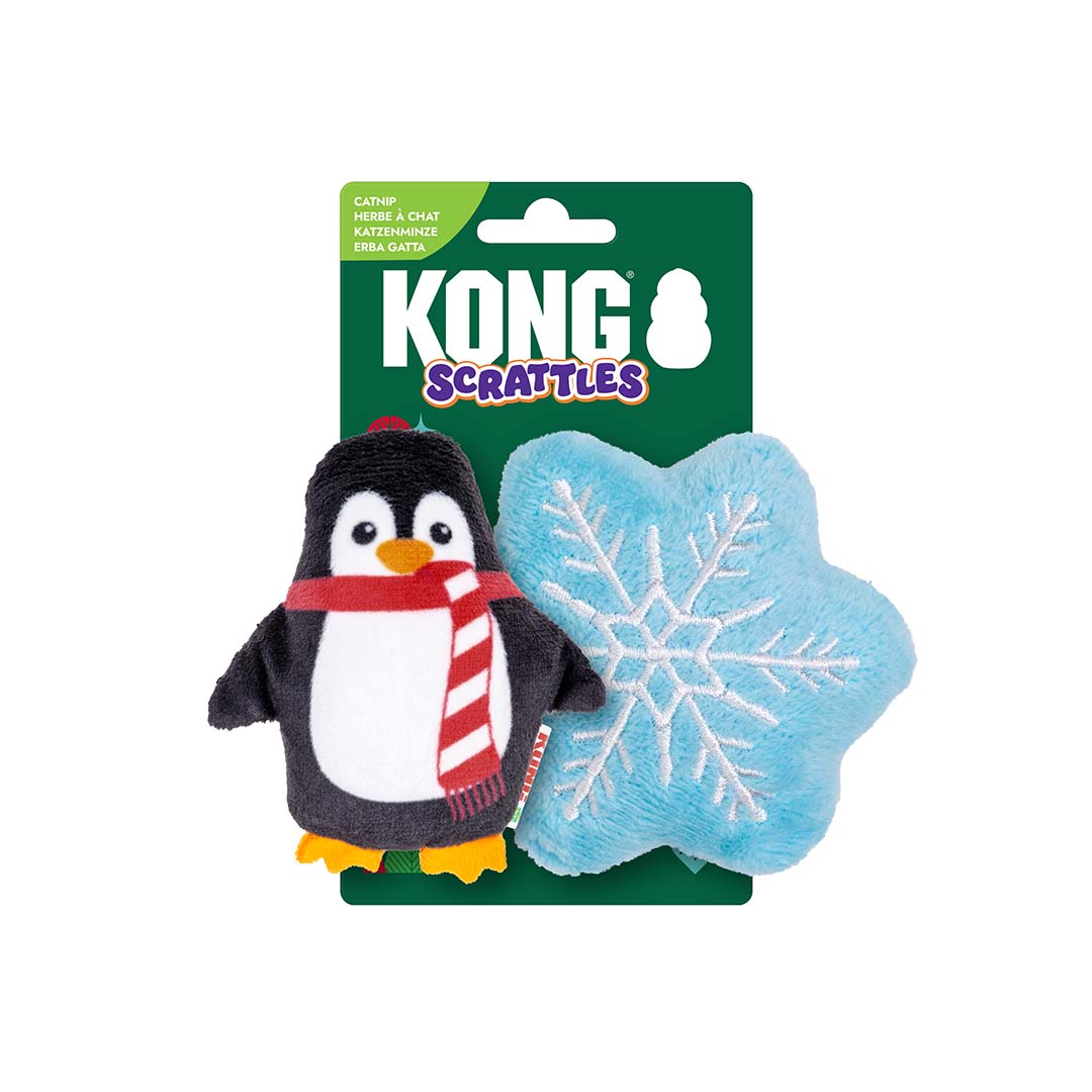 KONG Holiday Cat Scrattles PS Multicolor - Verpakkingsbeeld