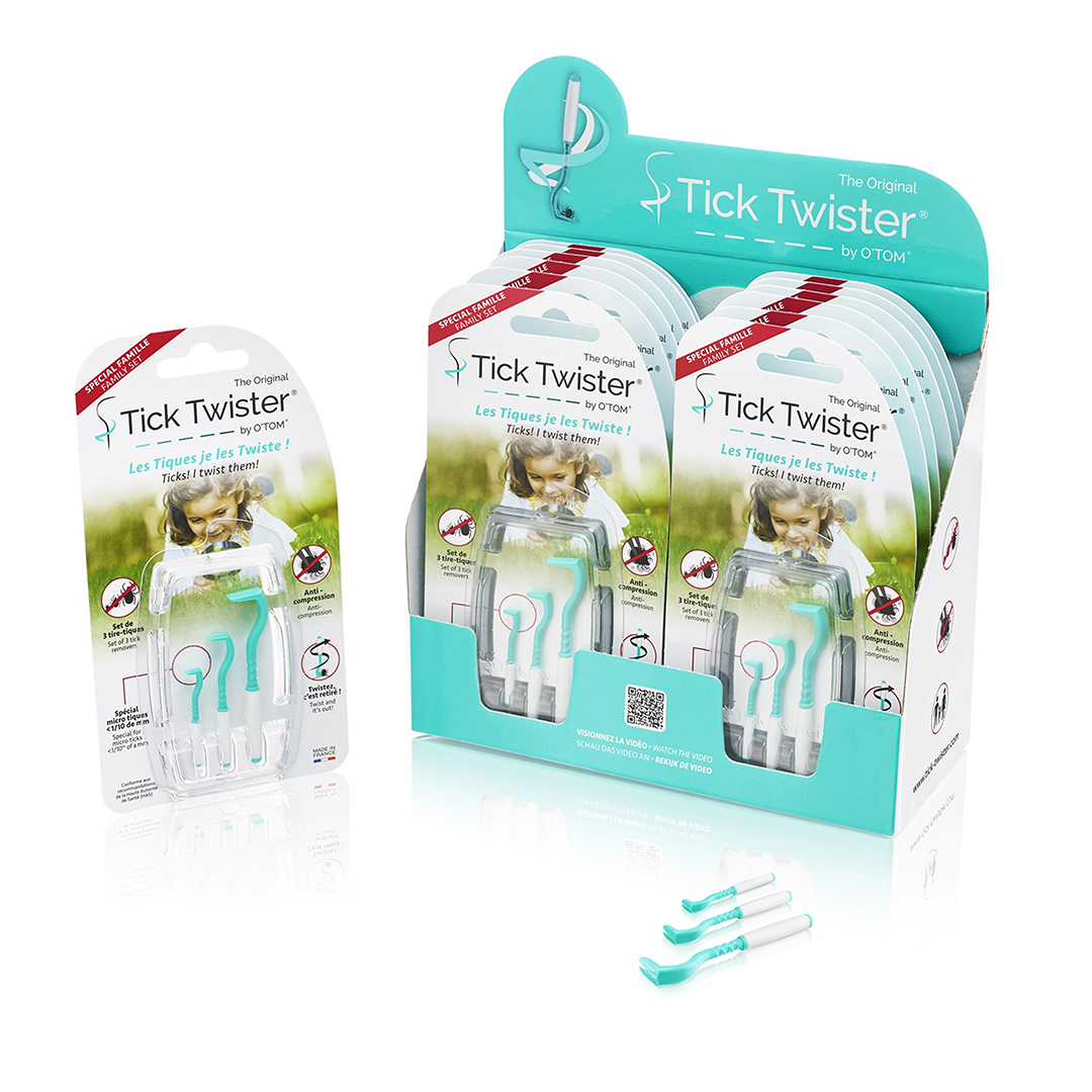 Tick twister premium fr/en bleu/blanc - Product shot