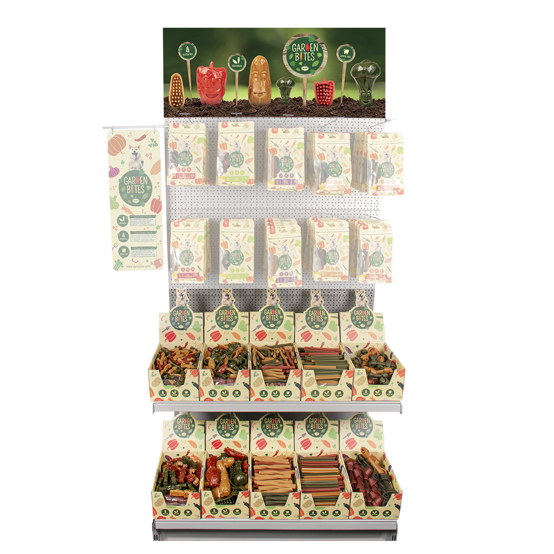 CONCEPT DUVOPLUS GARDEN BITES DISPLAYS - Product shot