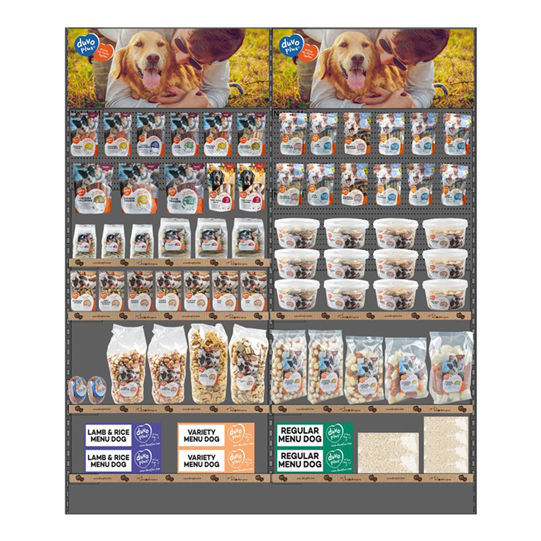 Concept duvoplus dog food & snacks - Product shot