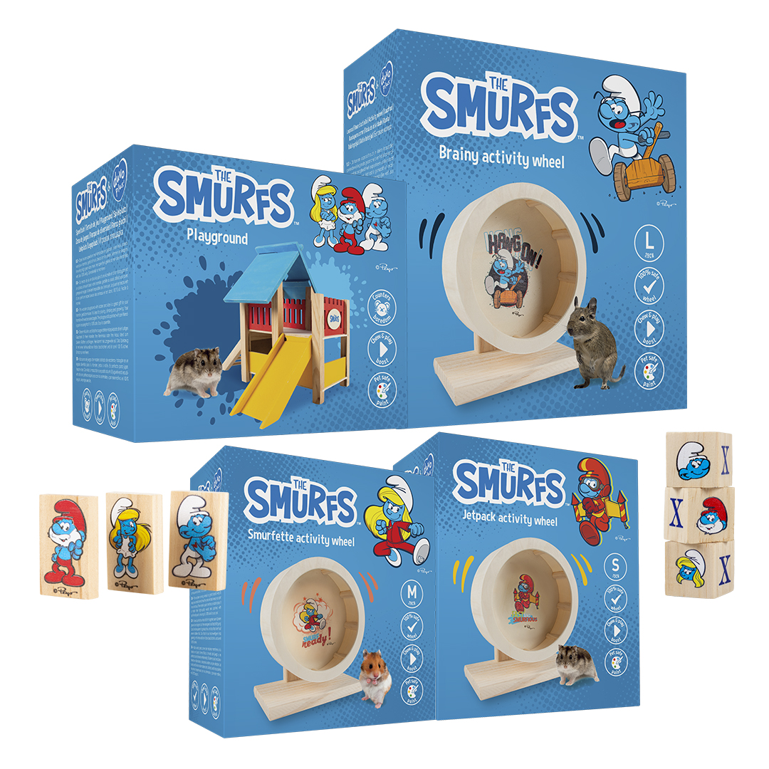 Concept smurfs duvoplus rodent toys - Product shot