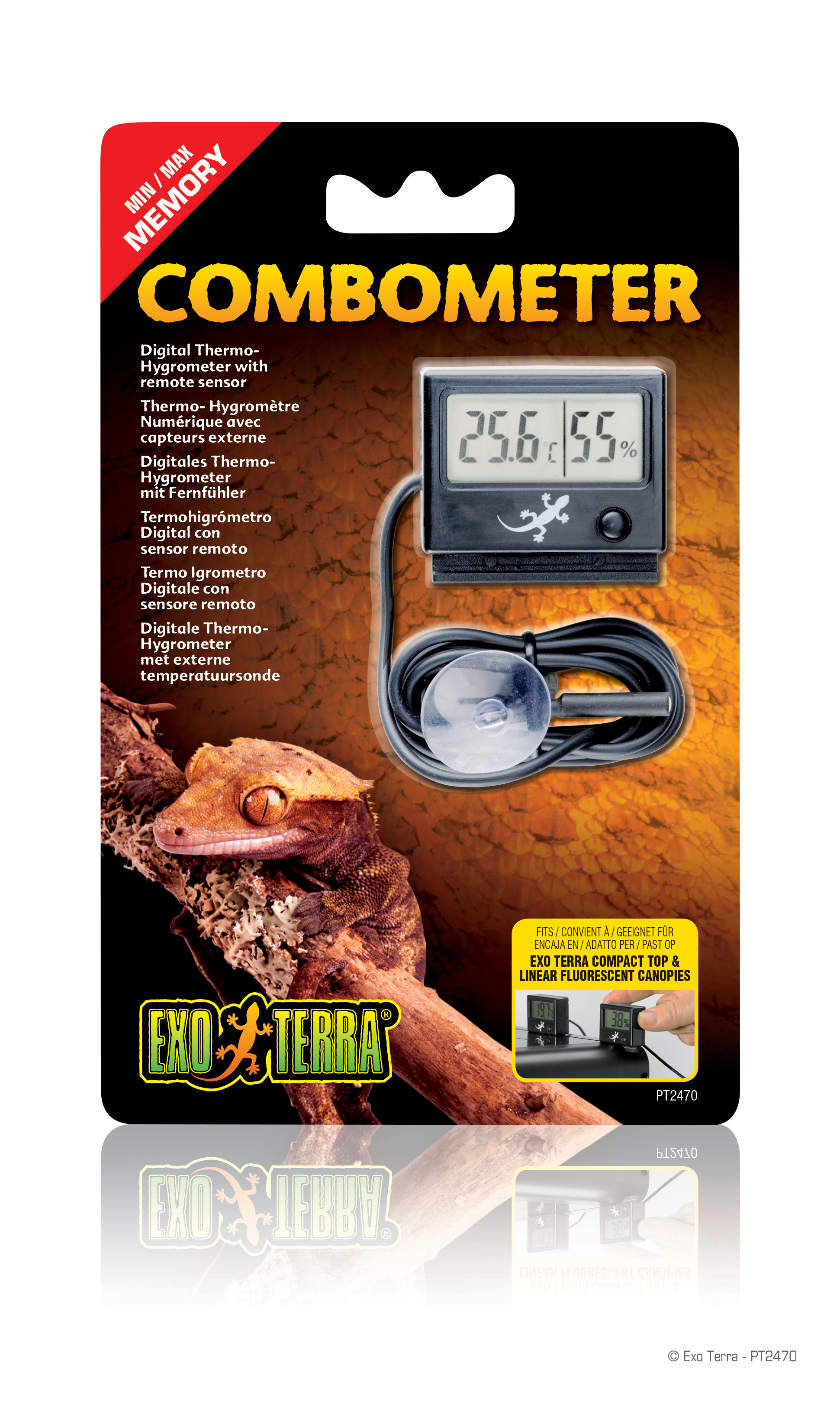 Ex hygro/thermo meter combination - Product shot