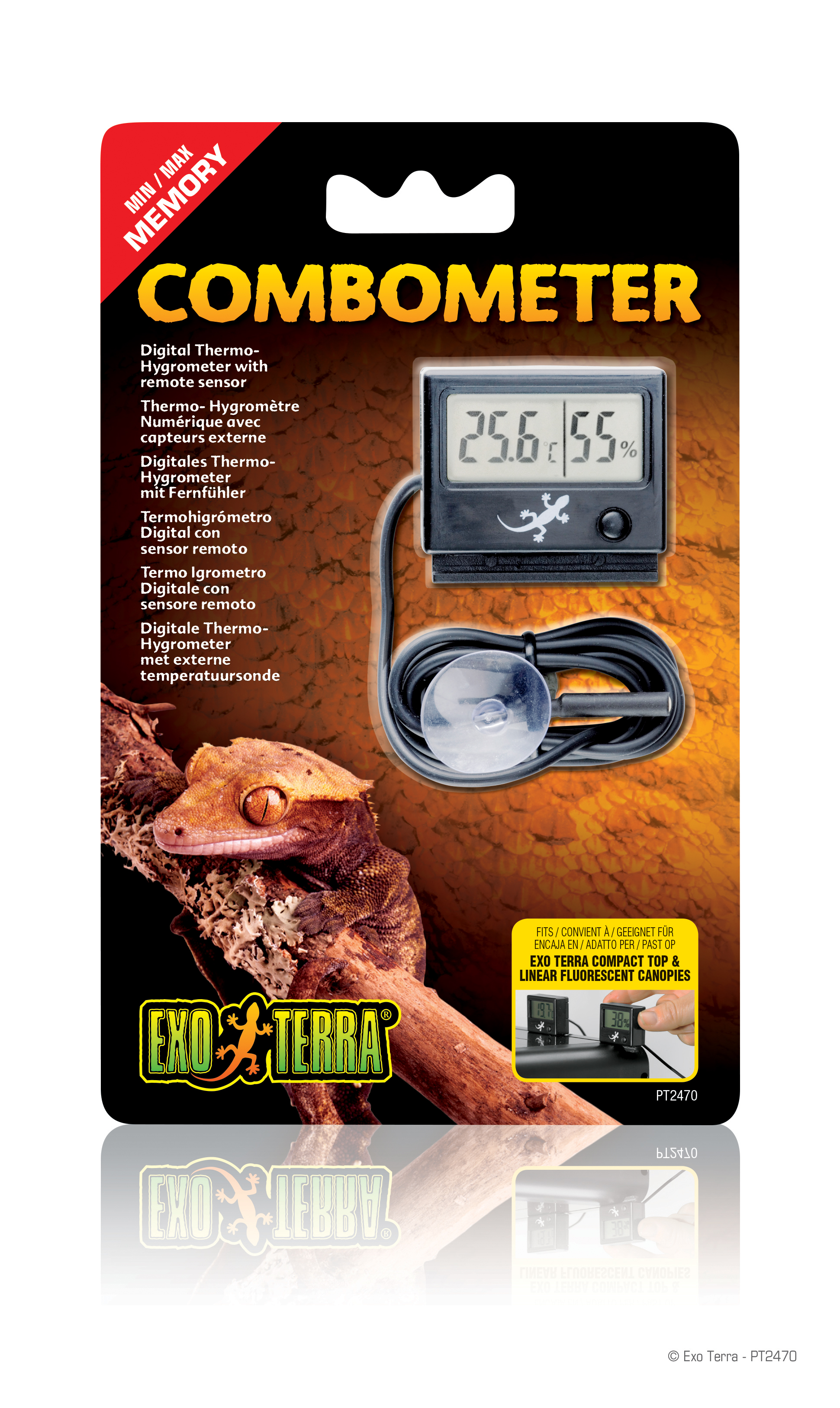 EX DIGITALE THERMOMETER/HYGROMETER COMBI - Product shot