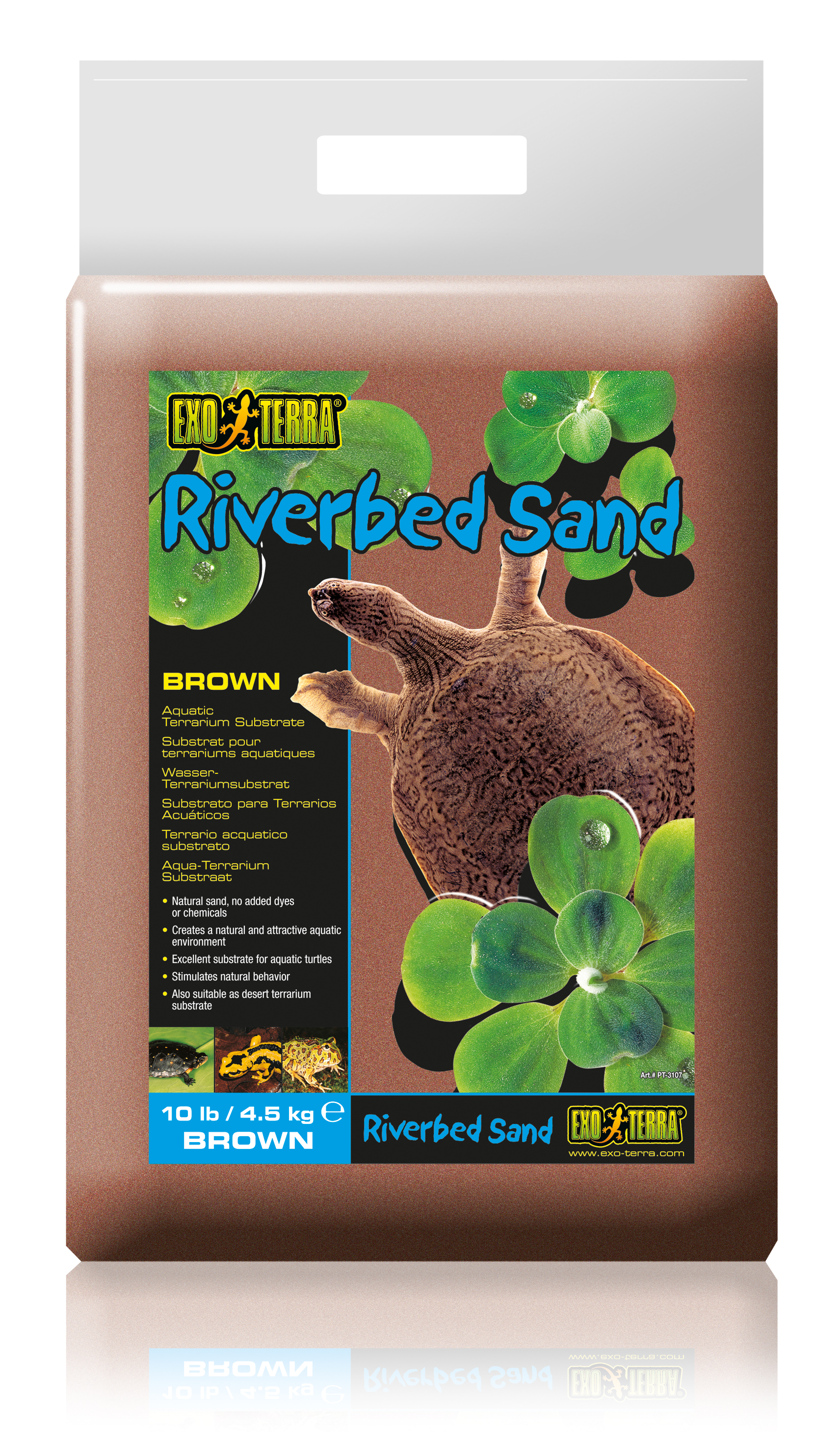Ex riverbed sand terrariensubstrat braun - Product shot