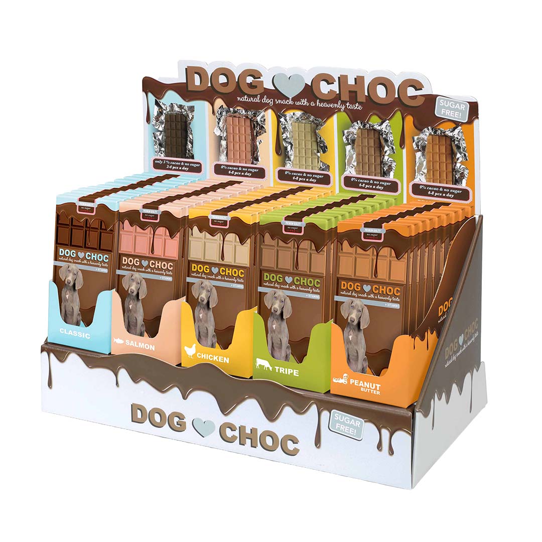 Concept dog choc DIY display - Product shot