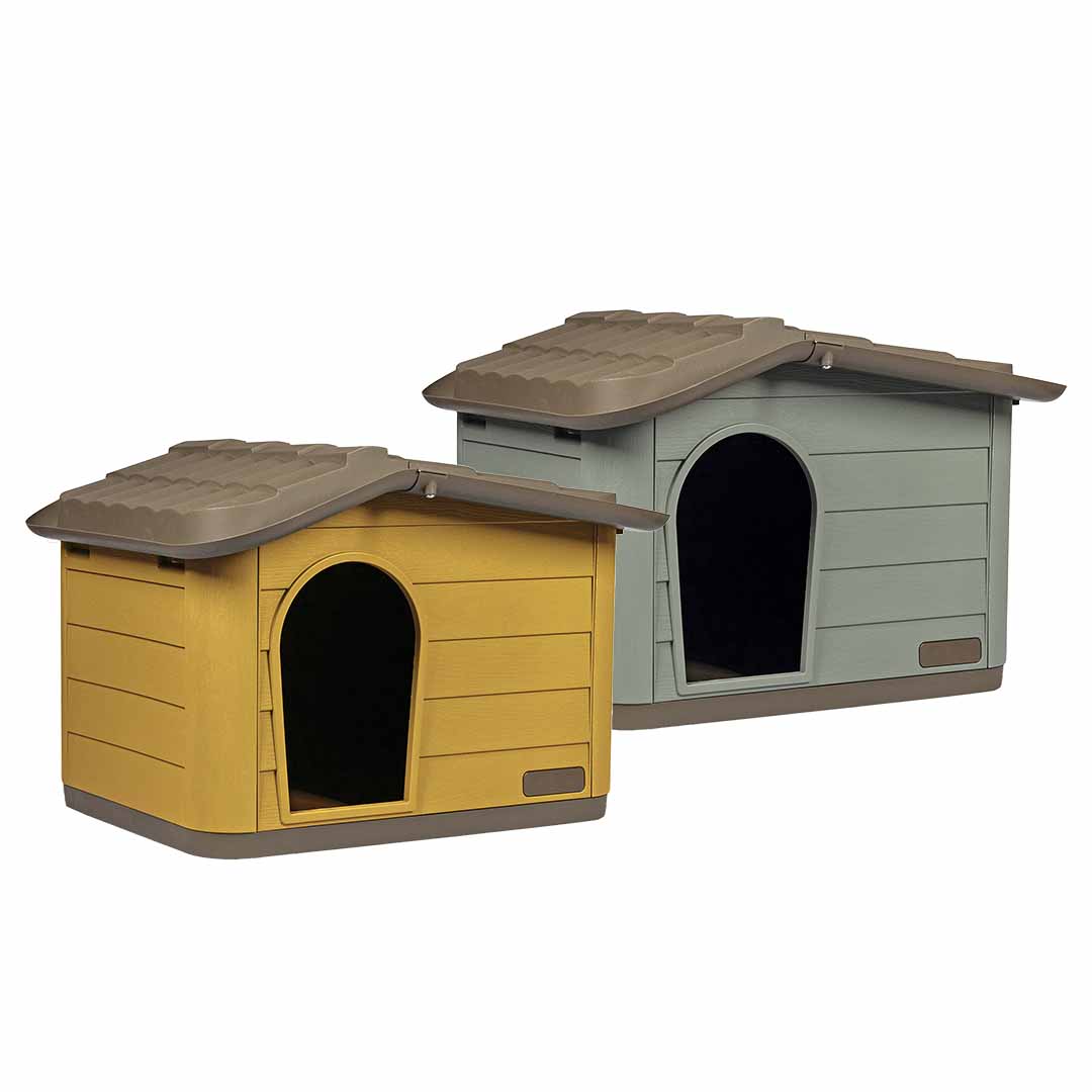 Concept pepita eco pet house honey & green - Product shot