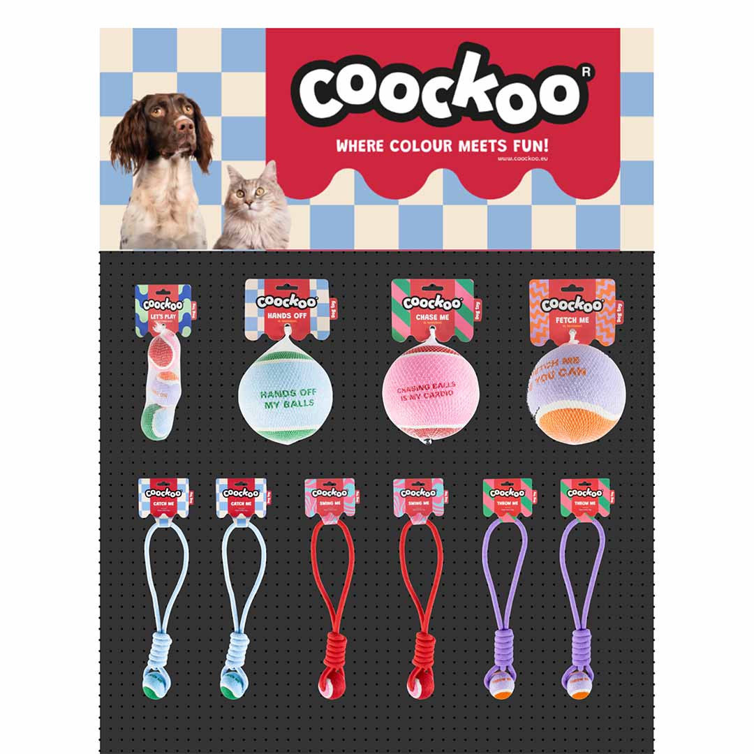 CONCEPT COOCKOO DOG TENNISBALL TOYS - Product shot