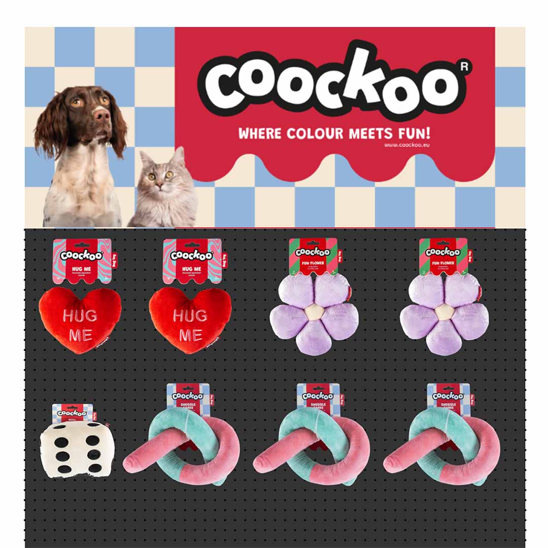 CONCEPT COOCKOO DOG PLUSH TOYS - Product shot