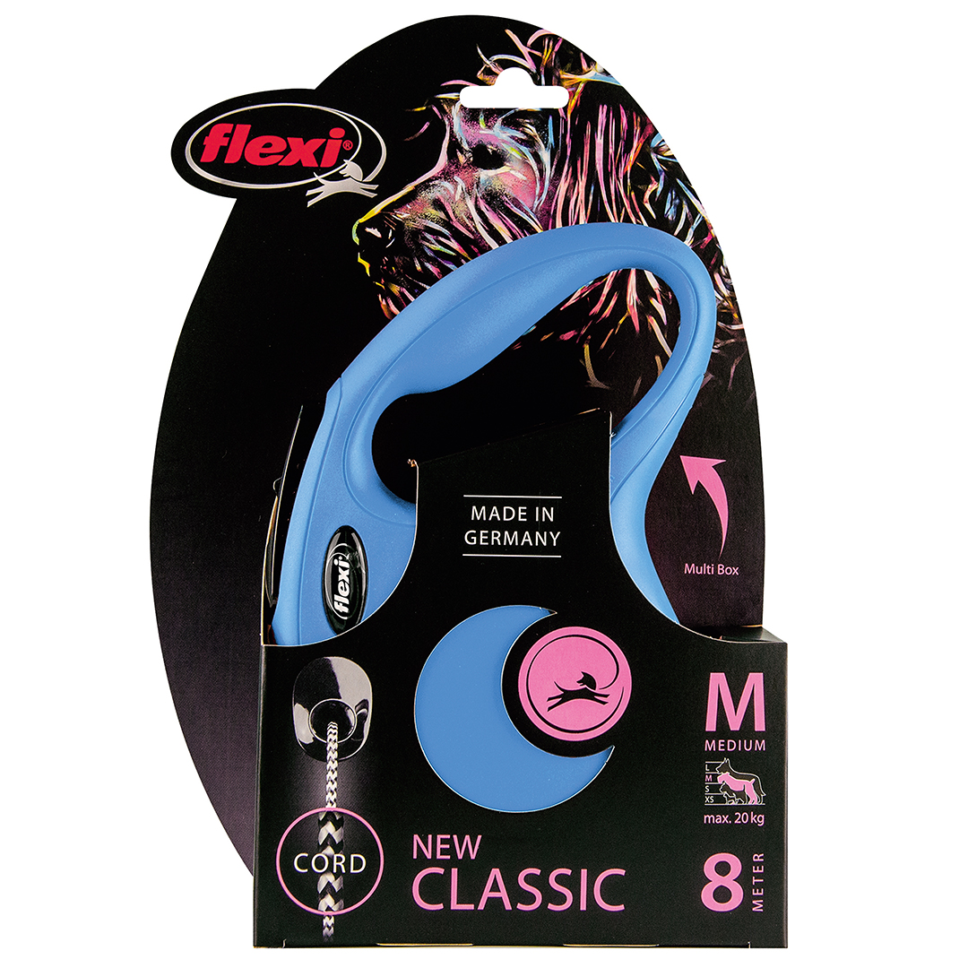Flexi new classic cord blue - Verpakkingsbeeld
