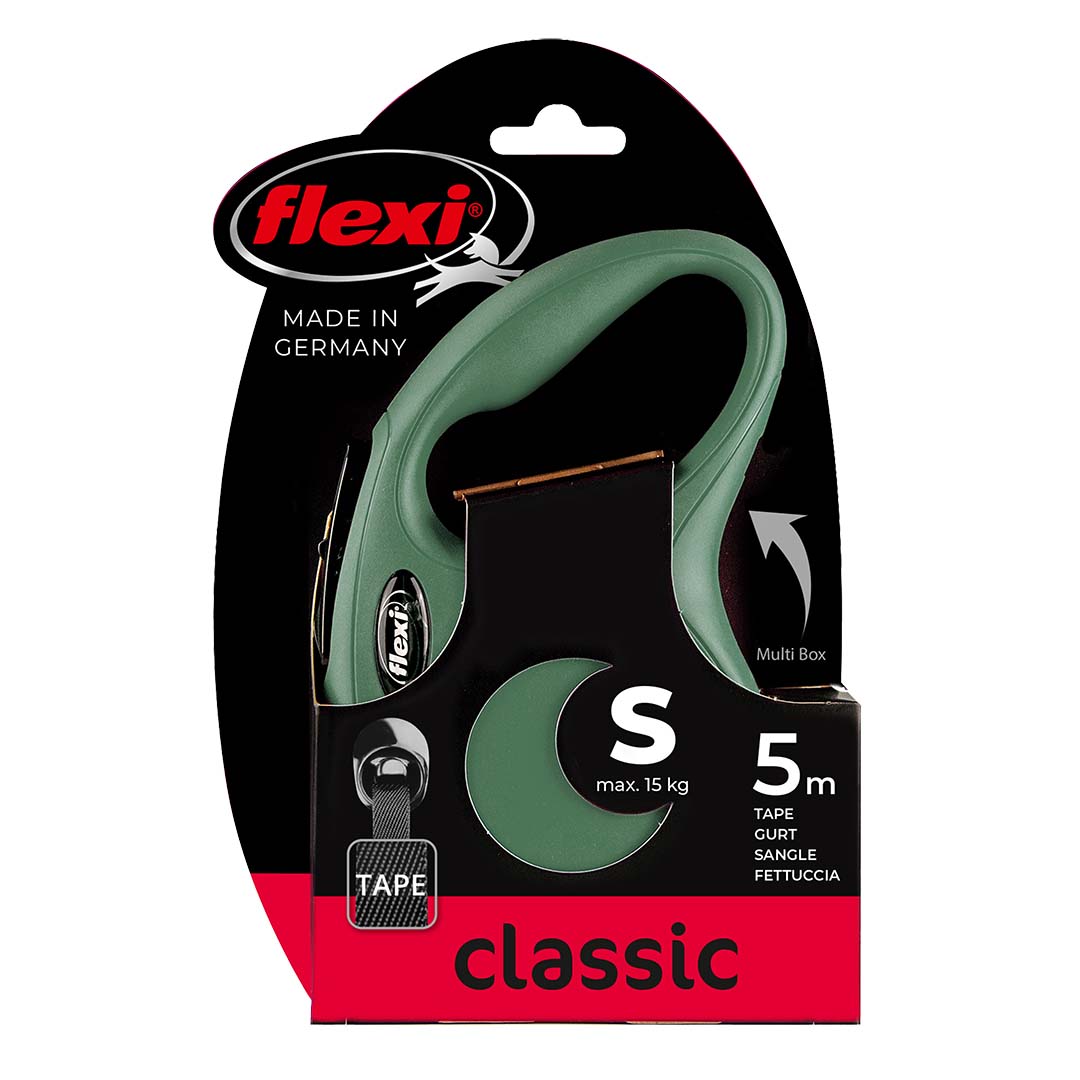 Flexi New Classic lint Olijfgroen - <Product shot>