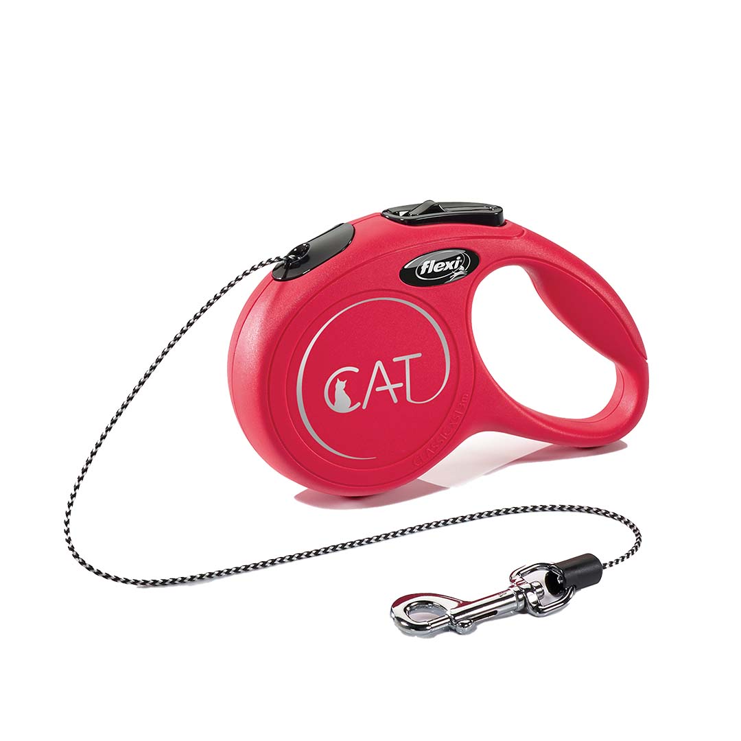 Flexi New Classic kat koord Rood - Product shot