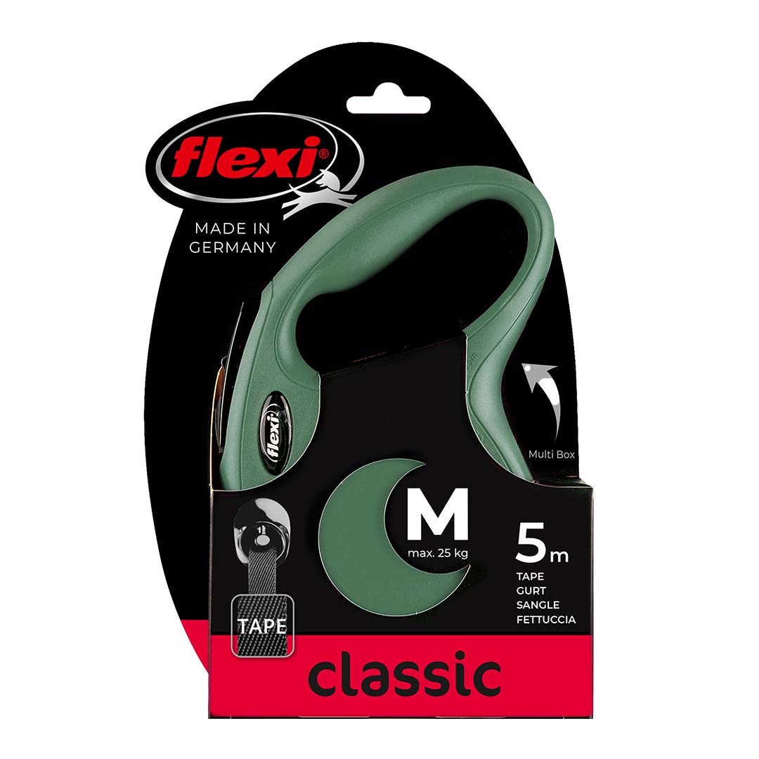 Flexi New Classic lint Olijfgroen - <Product shot>