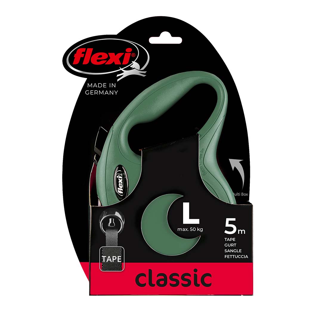 Flexi New Classic lint Olijfgroen - <Product shot>