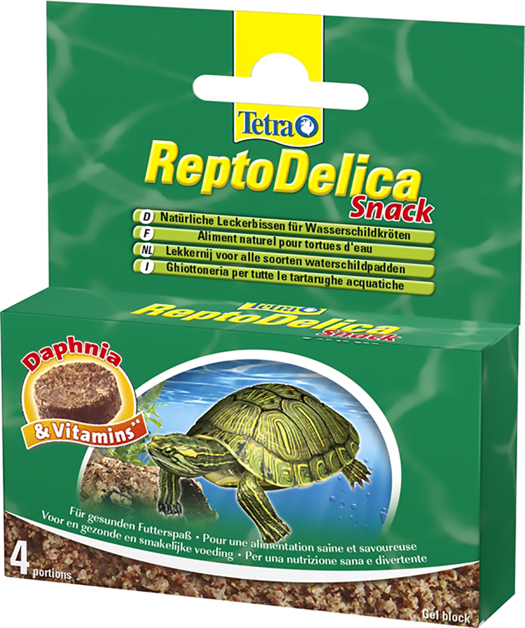 Tetra reptodelica snack (4x 12г) лакомство для черепах желе (4004218190337)