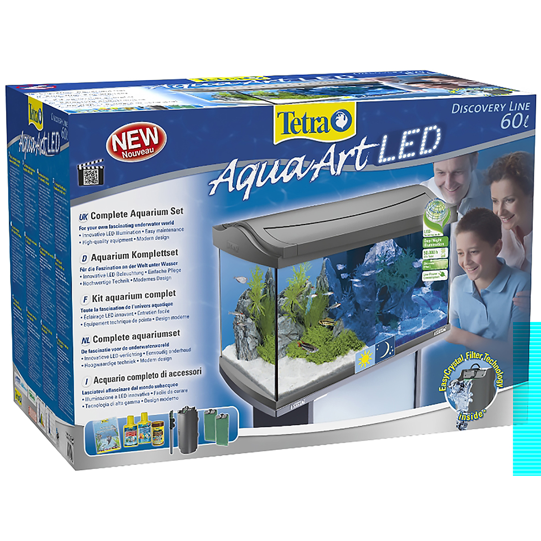 Aquaart led anthracite 60l anthracite - Laroy Group
