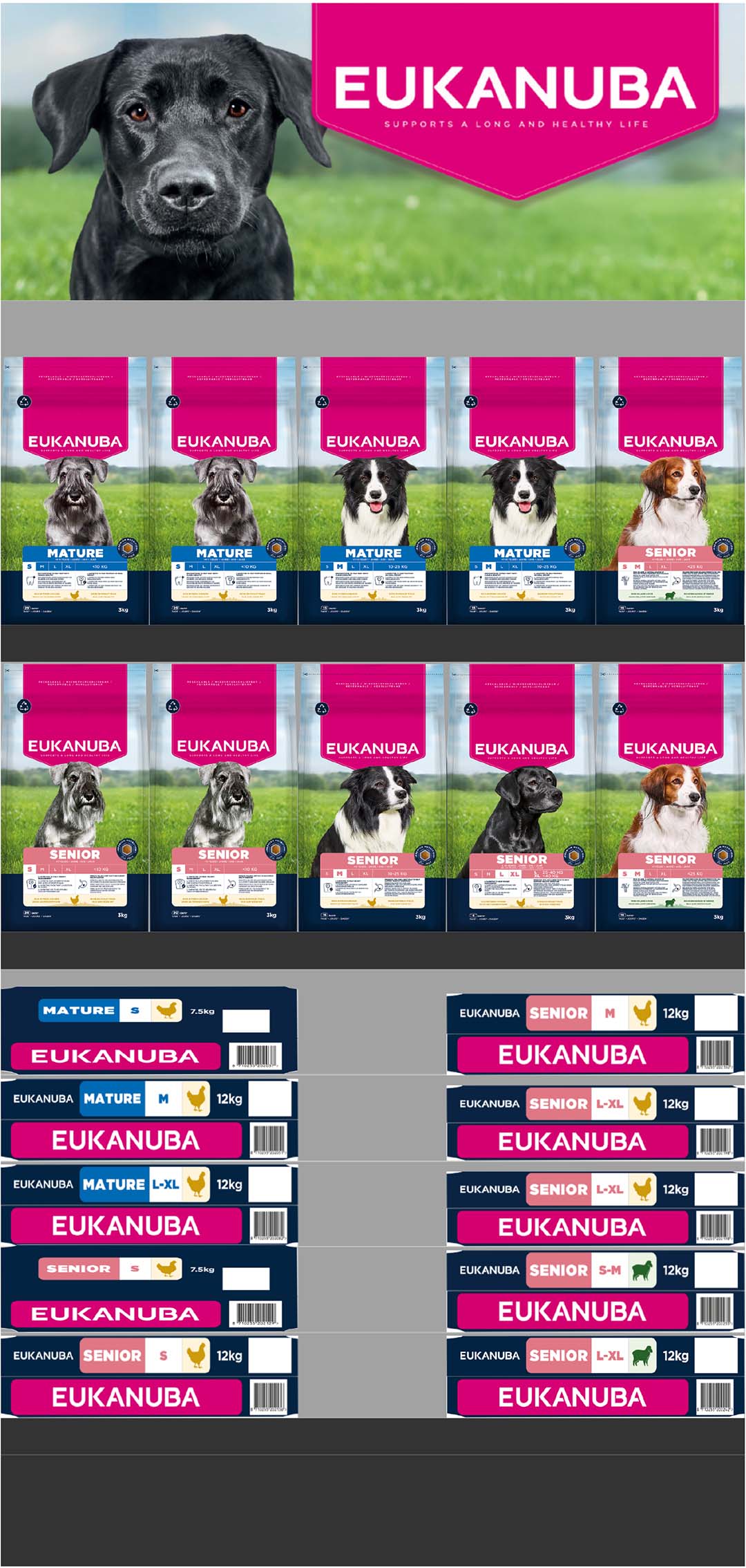 Concept euk hond mature/senior - Product shot