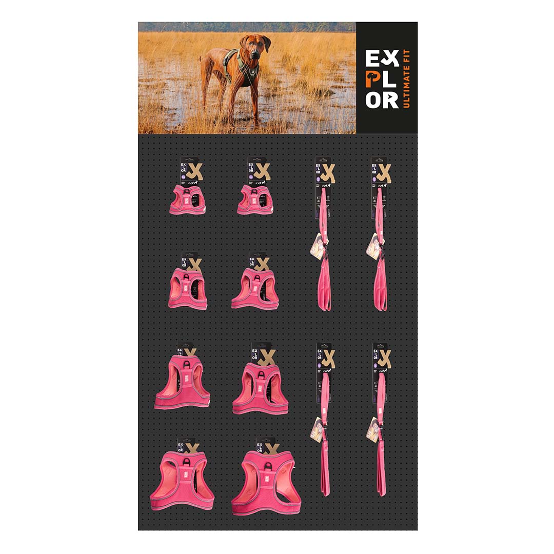 CONCEPT EXPLOR Ultimate Fit perros pequeños rosa - Product shot