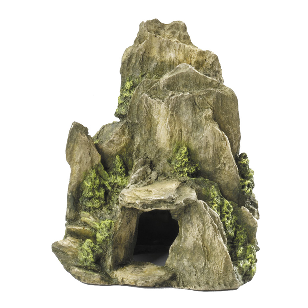 Stone with moss green - Product shot