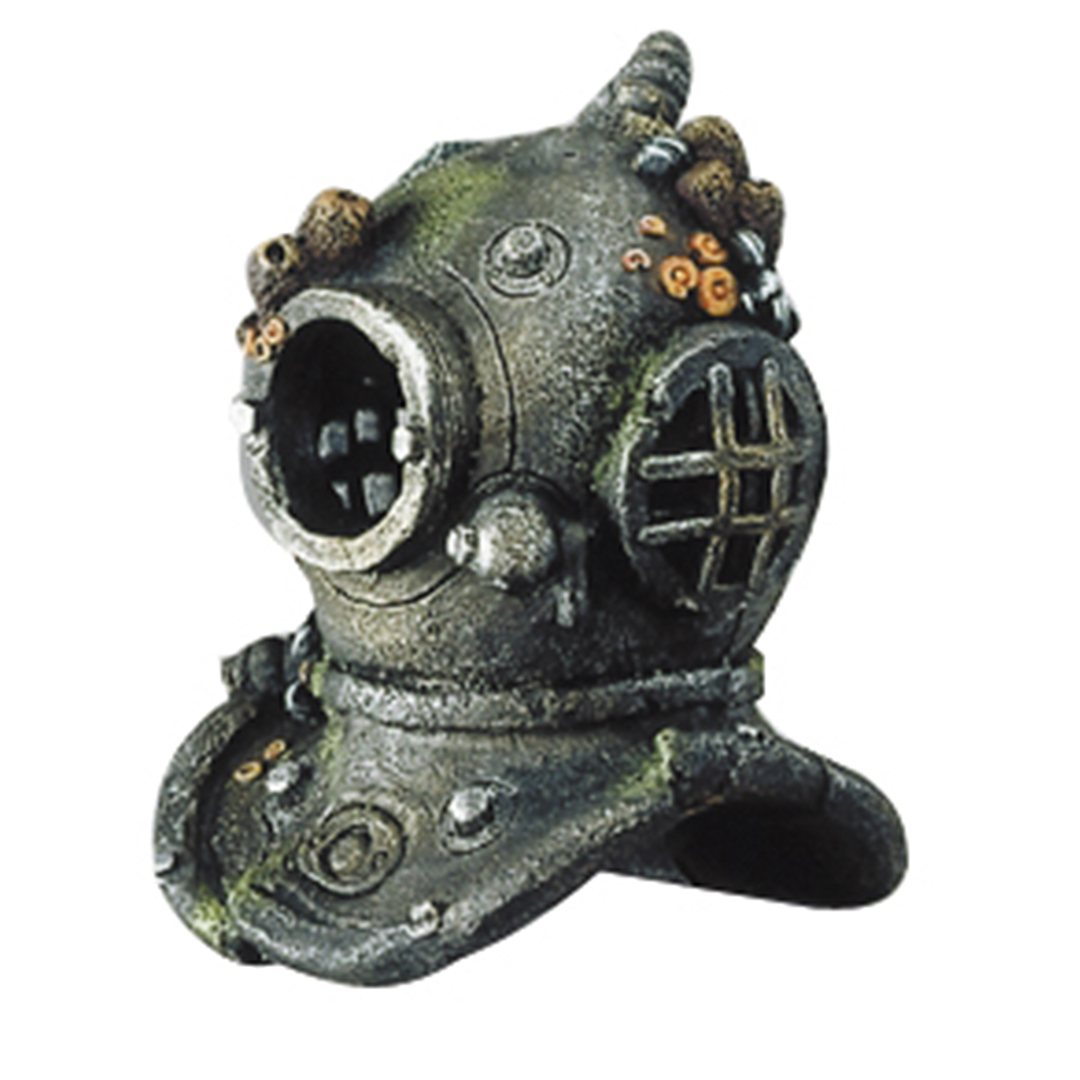 Diver helmet with airston - Product shot