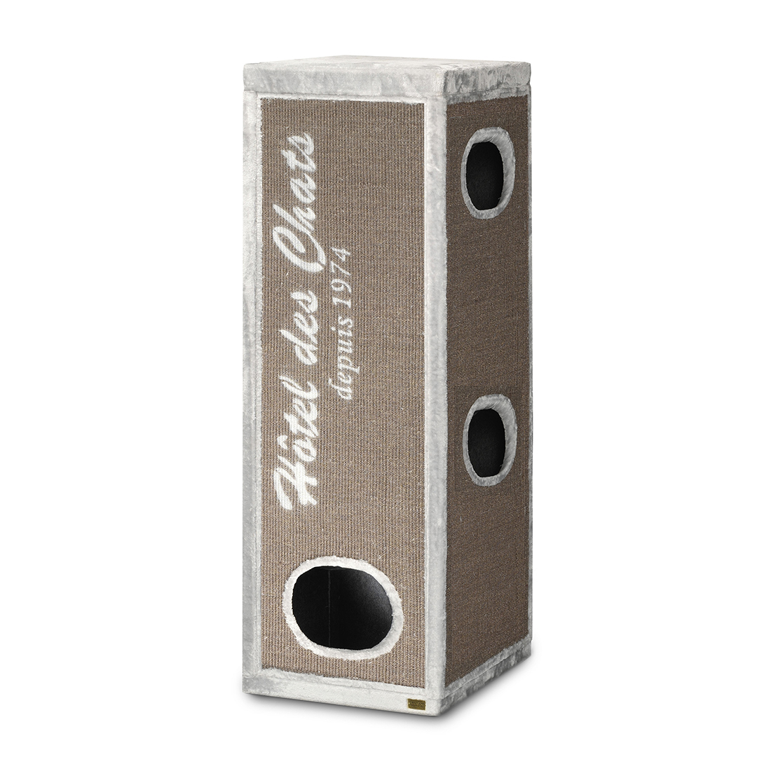 Krabpaal Trend Rockefeller Hotel des chats Grijs - <Product shot>