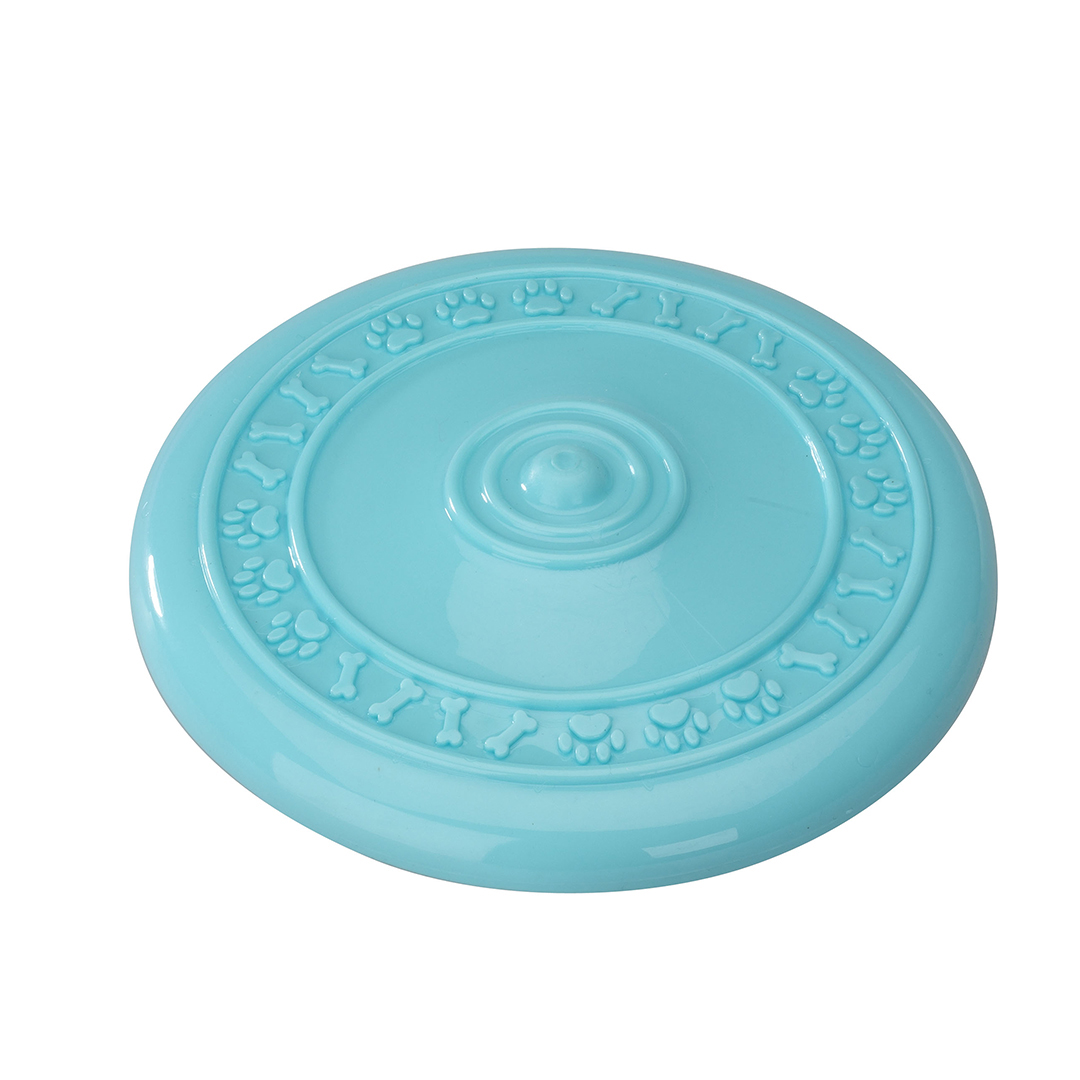 Rubber frisbee with mint flavour blue - Product shot