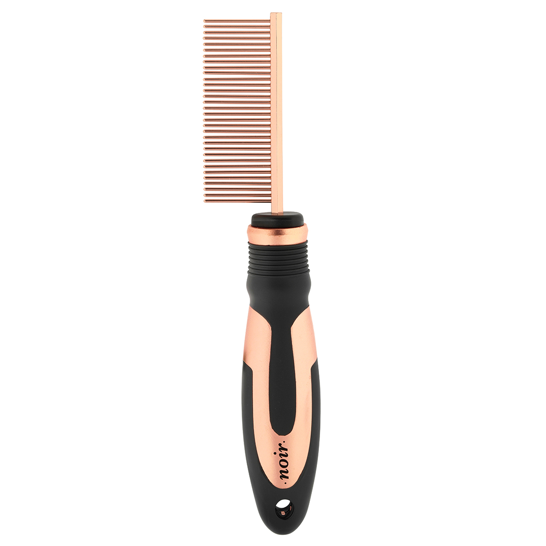 Noir detangling comb fine - Product shot