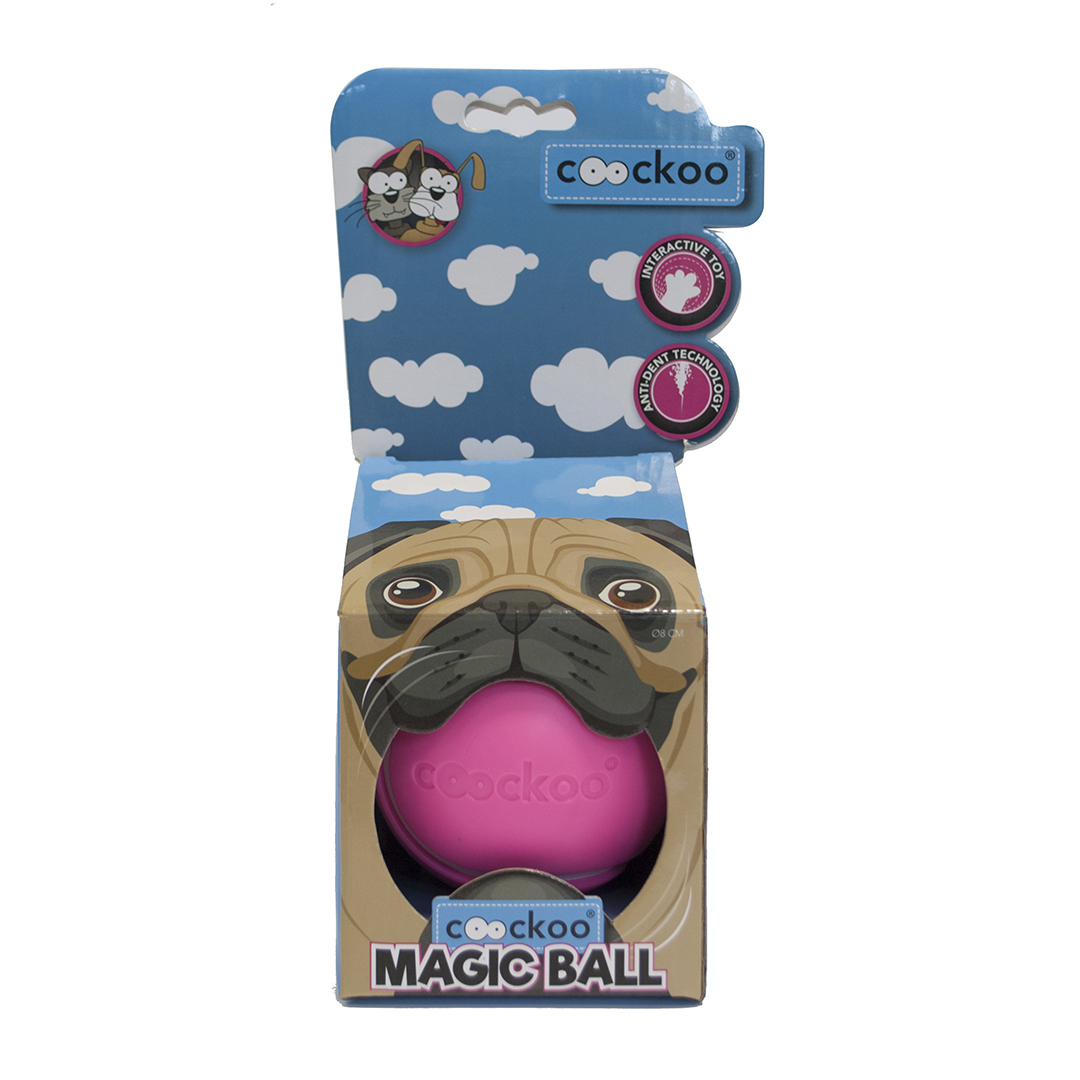 Coockoo magic ball roze - Verpakkingsbeeld
