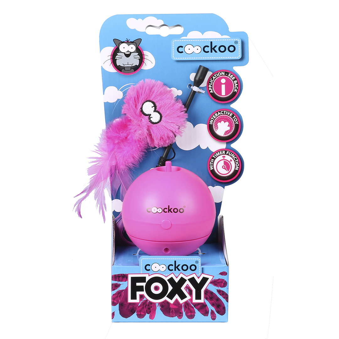 Coockoo foxy magic ball rosa - Verpakkingsbeeld