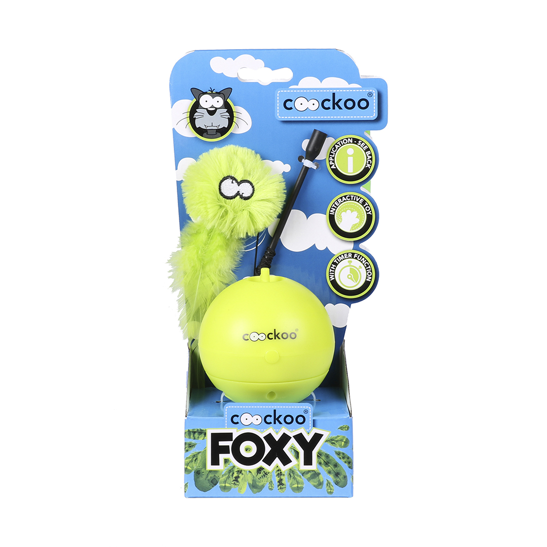 Coockoo foxy magic ball lime - Verpakkingsbeeld