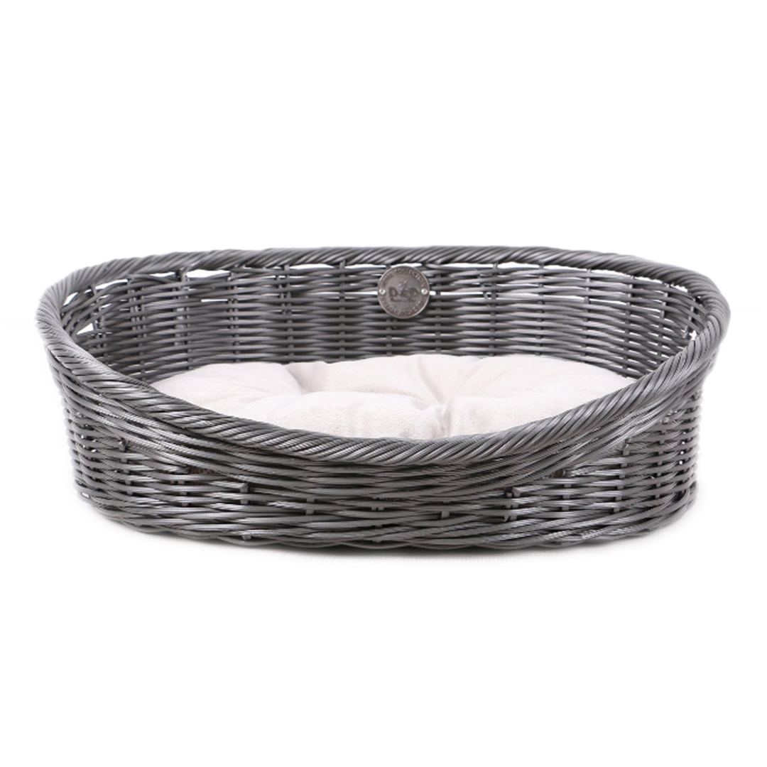 Rustic rattan with cushion grey/anthracite - <Product shot>