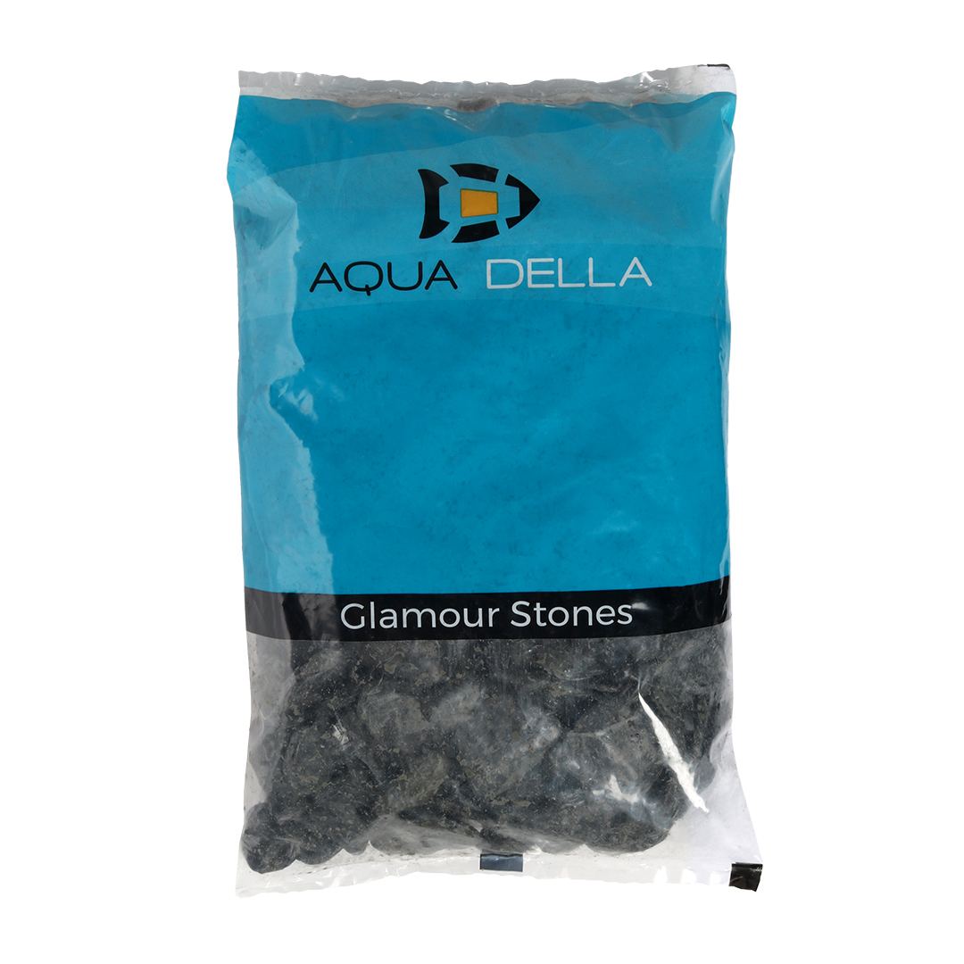 Aquarium gravel pebbles black - Verpakkingsbeeld