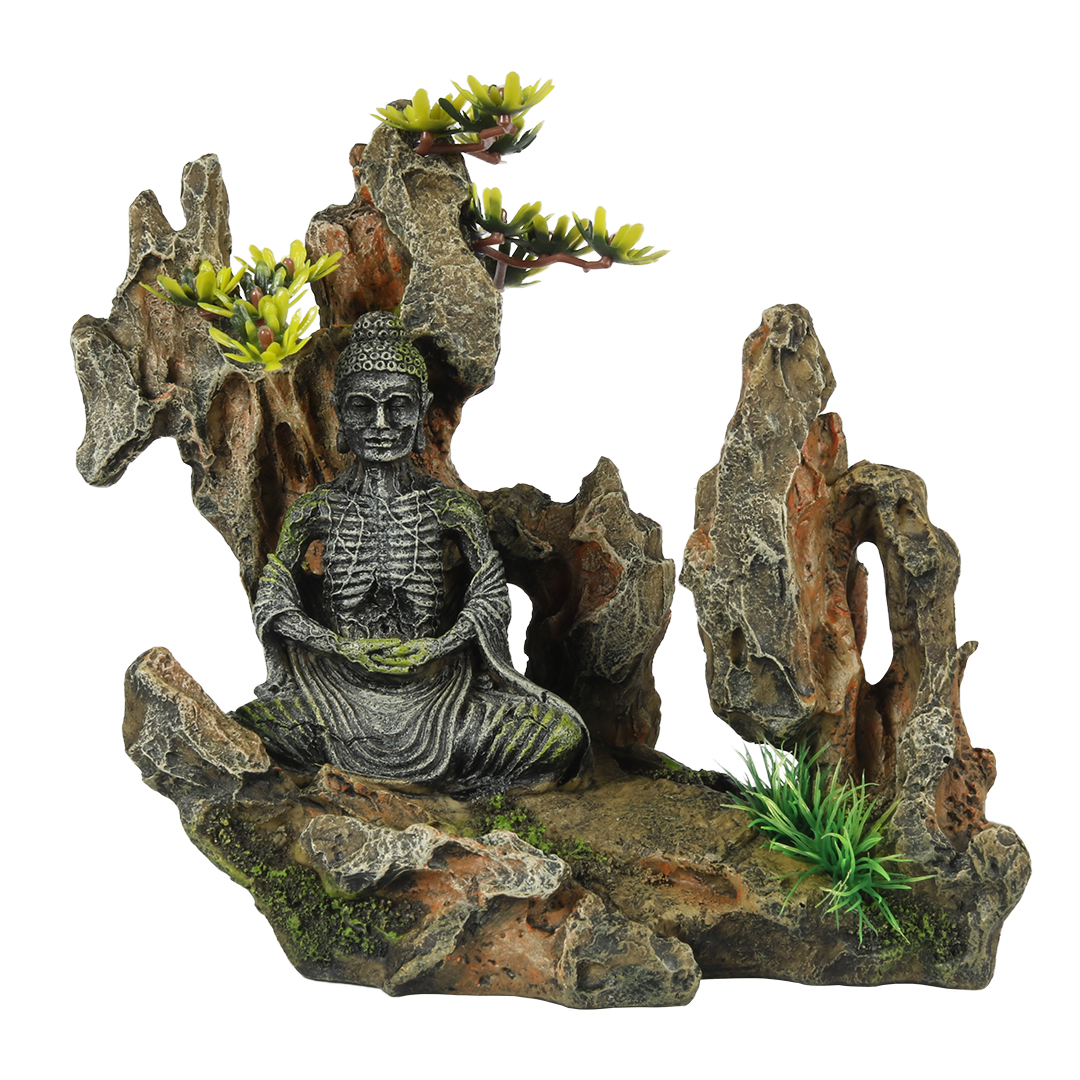Bouddha sur rocher - Product shot