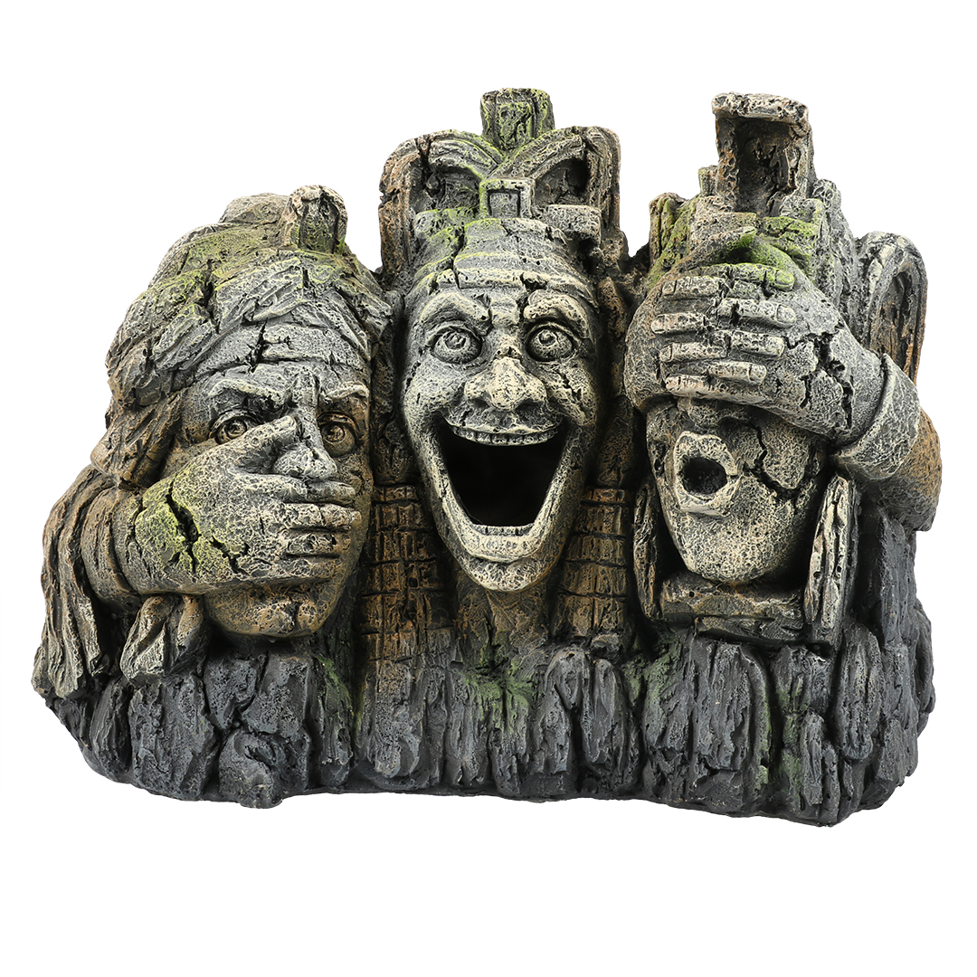 HEAR, SEE AND SPEAK NO EVIL ROCK - Facing