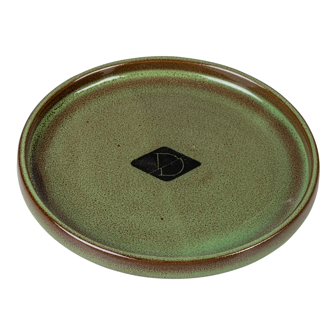 Jasper cat food dish sand green - Product shot