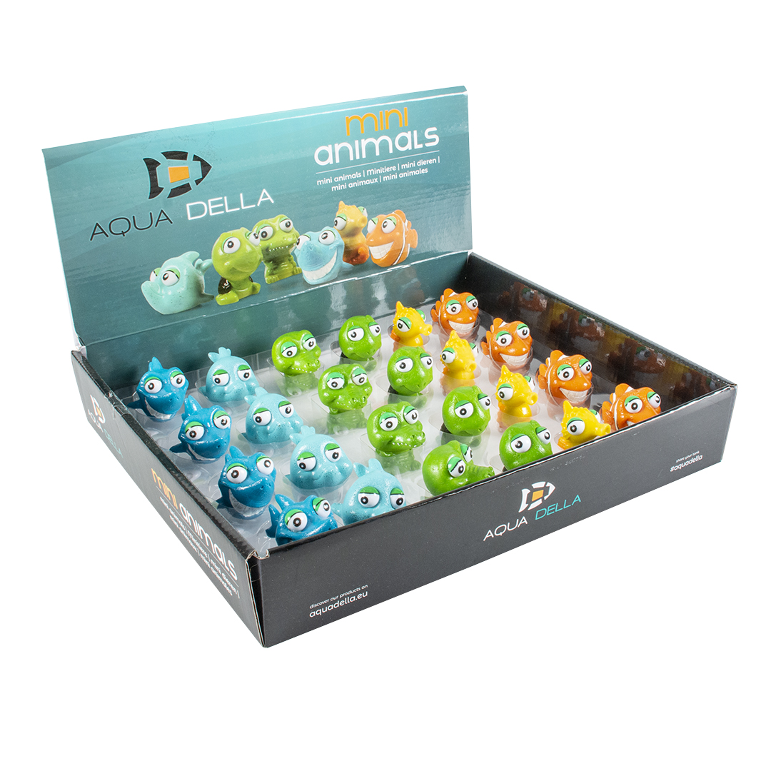 Mini dieren assortiment Gemengde kleuren - Verpakkingsbeeld