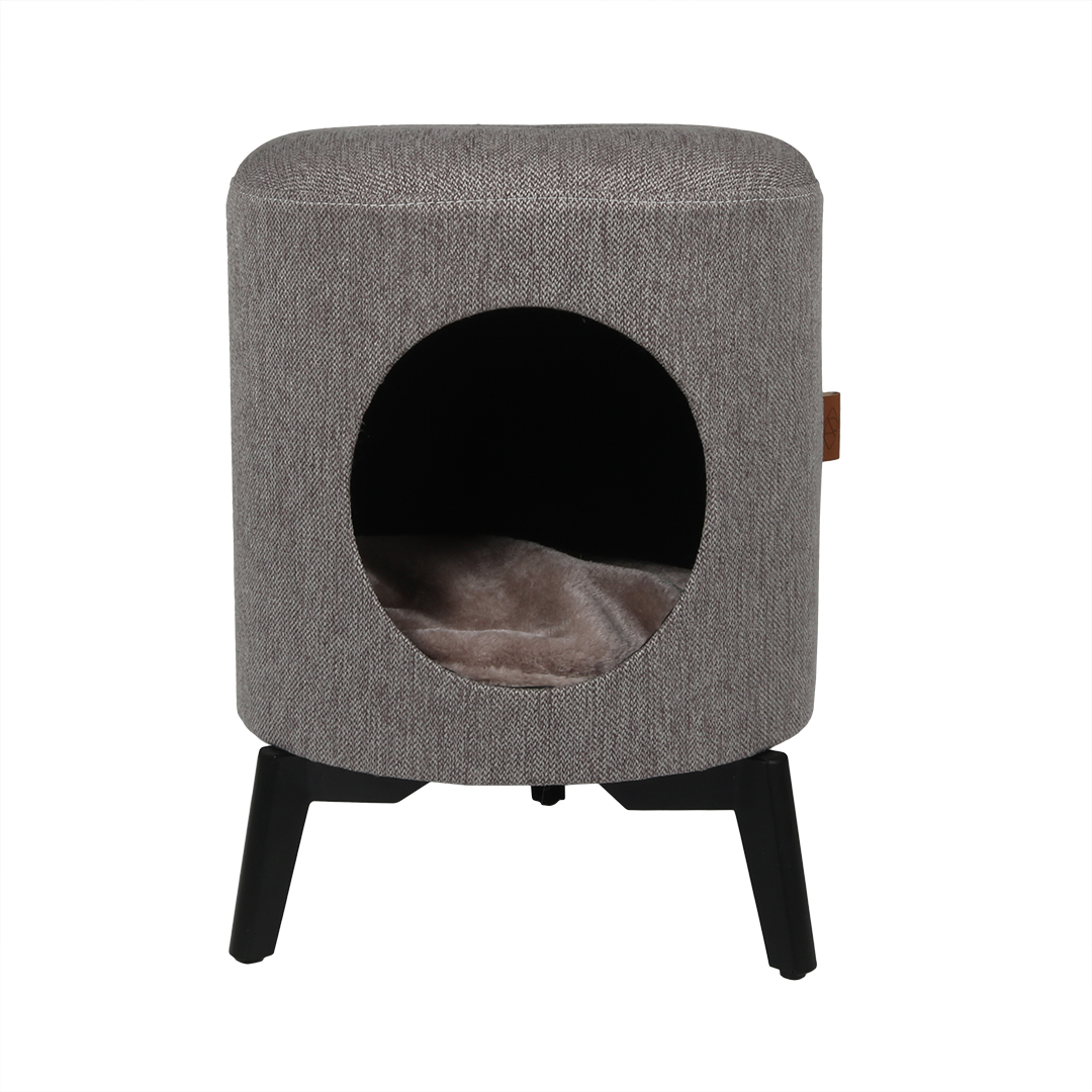 Louis cat house taupe - Product shot
