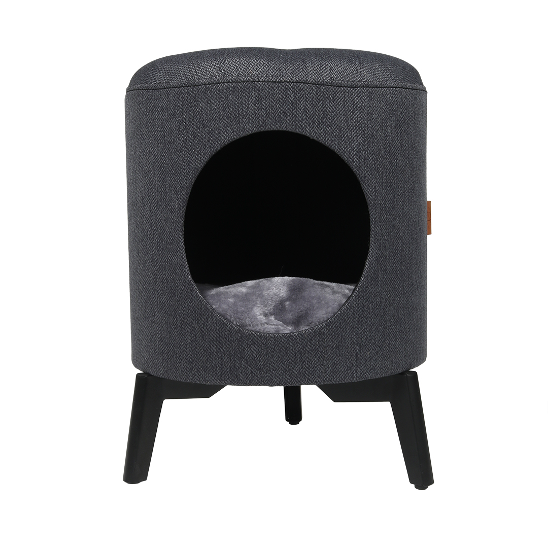 Louis cat house blue - Product shot