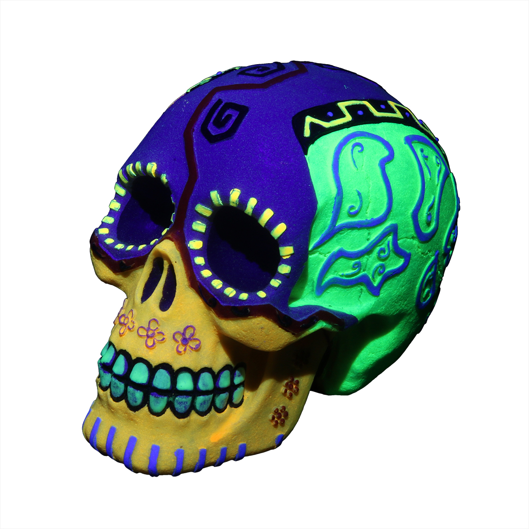 Dia de los muertos skull 3 multicolour - Detail 2