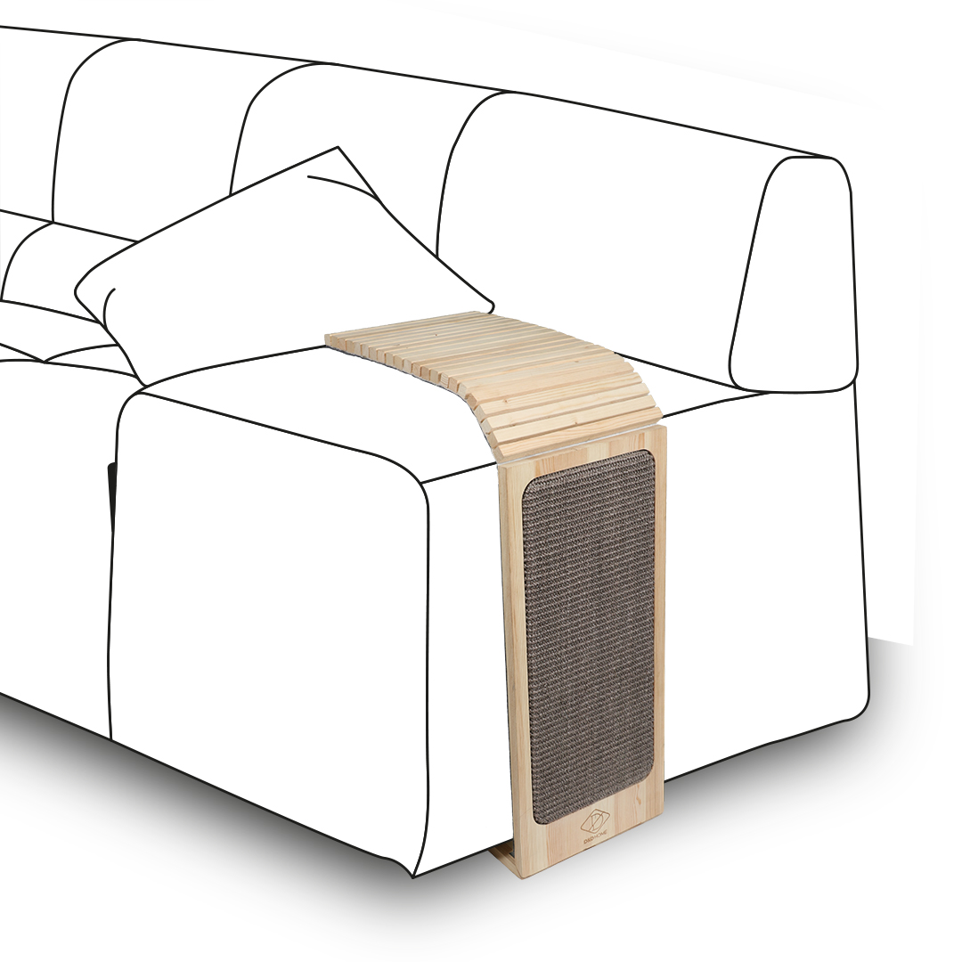 Henny sofa-kratzelement beige - Detail 1