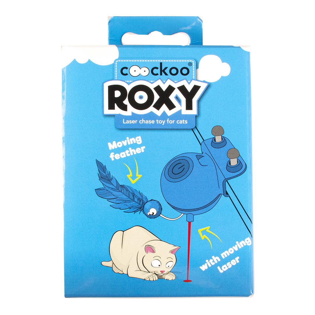 Coockoo roxy laserspielzeug blau - Verpakkingsbeeld