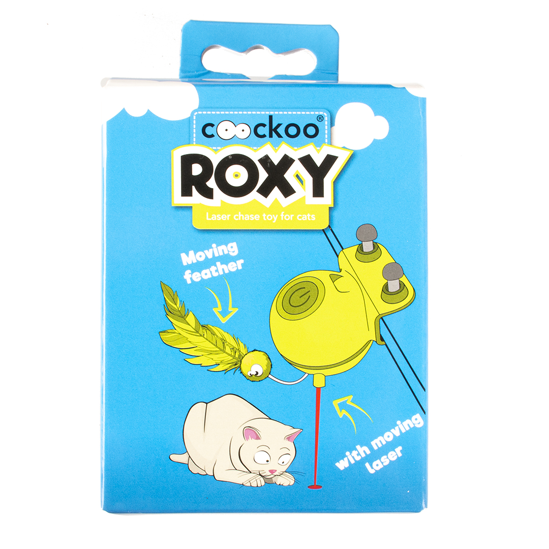 Coockoo roxy laser toy lime - Verpakkingsbeeld