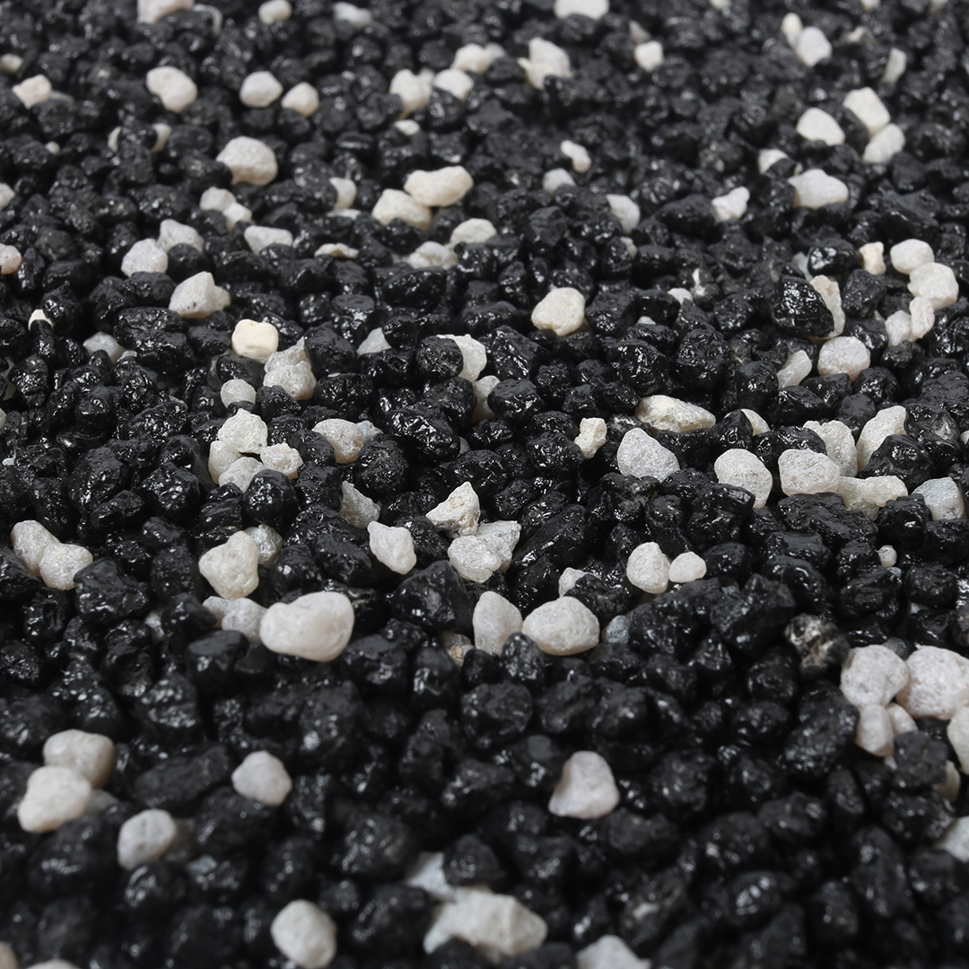 Aquarium color gravel mix black - <Product shot>